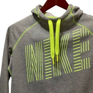 Nike Neon Therma-Fit Hoodie M
